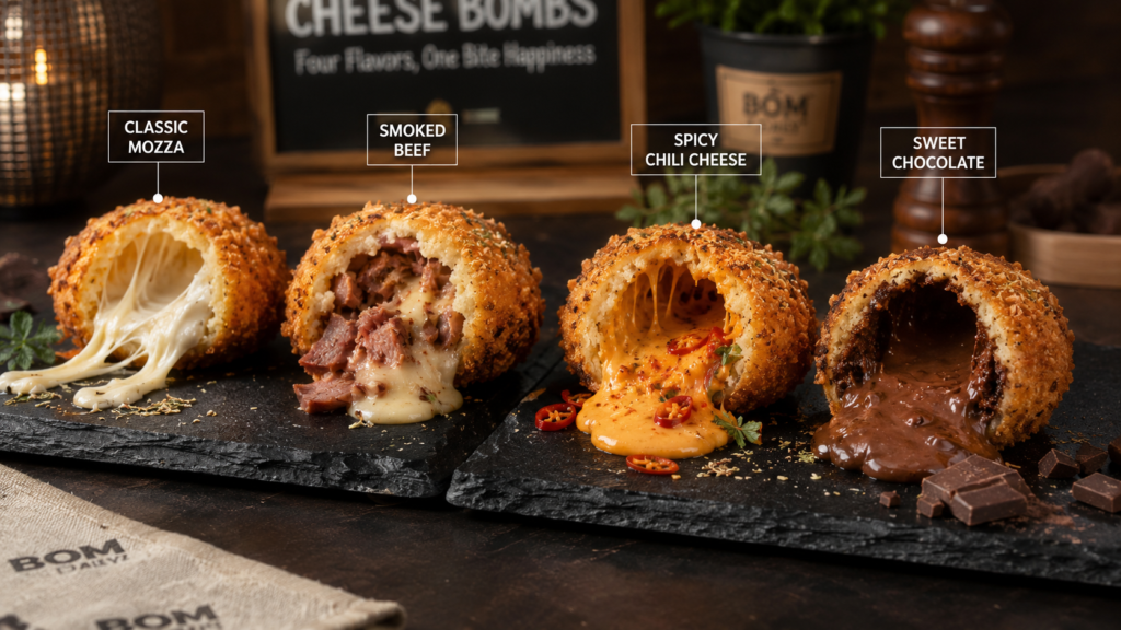 Crispy Cheese Bombs Viral, Rahasia 1 Gigitan Keju Meledak