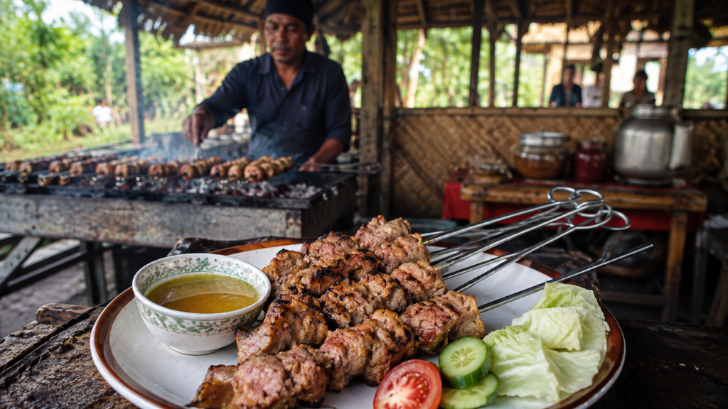 Rahasia Sate Klathak, Kenapa Ditusuk Pakai Besi Bukan Bambu